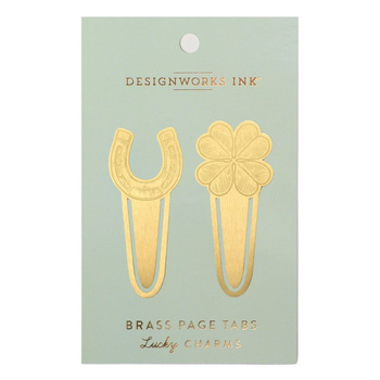 Zakładki do książek metalowe Lucky Charms 2szt.