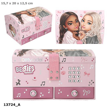 Szkatułka na kod Top Model Me BFF grająca BEST FRIENDS 13724A