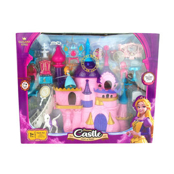 Zamek Zabawka Dla Dzieci Światło Dźwięk Interaktywny Prezent