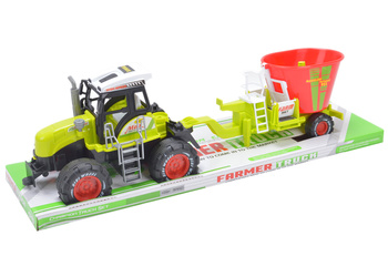 Traktor z Maszyną Rolniczą Zabawka Edukacyjna dla Dzieci Solidna jakość