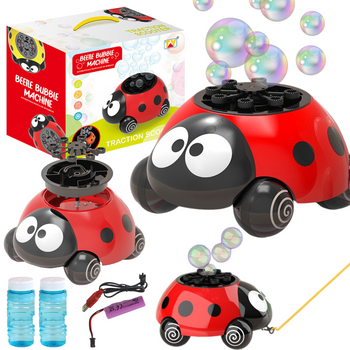 Biedronka Maszyna Do Robienia Baniek Mydlanych Jeżdżąca Świeci W Ciemności