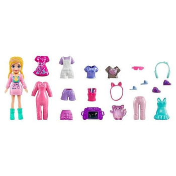 Polly Pocket Lalka + ubranka asortyment HRD60 Mattel