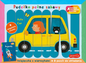 Pojazdy. Akademia mądrego dziecka. Pudełko pełne zabawy