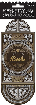 Zakładka magnetyczna owal Hello books
