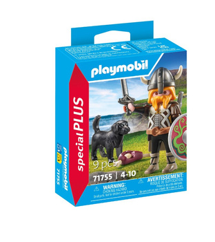 Playmobil Wiking z psem stróżującym 71755