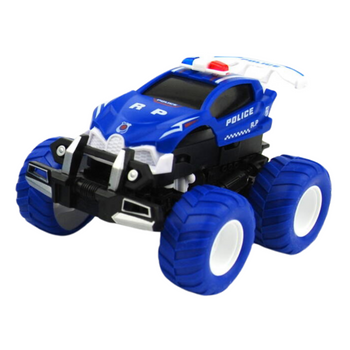 Samochód policyjny zabawka duże koła realistyczny wygląd dla dzieci