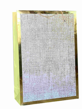 Torebki prezentowe pozłacane JP984A 12 sztuk