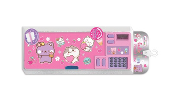 Piórnik z kalkulatorem Miśki