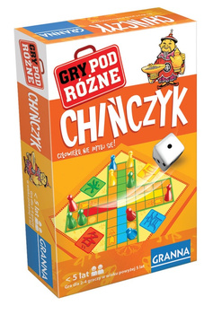 Gra Chińczyk Kieszonkowa Gra Planszowa Turystyczna