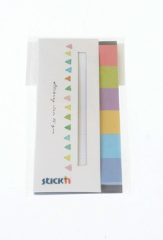 Zakładki indeksujące papierowe neon candy 6 kolorów