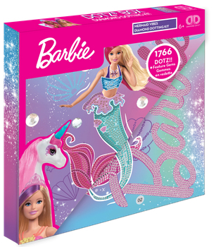 DIAMOND DOTZ DOTZ BOX BARBIE MERMAID VIBES