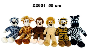 Zwierzęta dżungli 55cm MIX Sun-Day