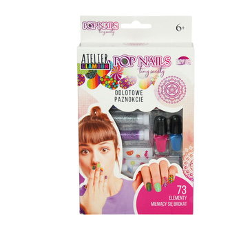 Zestaw Do Paznokci Dla Dziewczynek Kreatywny Manicure Prezent Dziecko