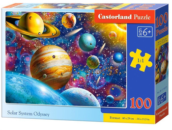 Puzzle 100 Solar System Odyssey CASTOR Castorland