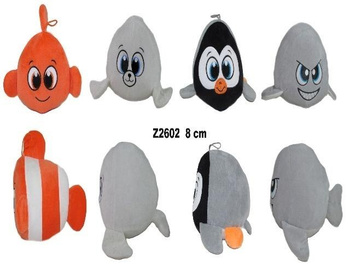 Zwierzęta morskie kula 8cm MIX Sun-Day