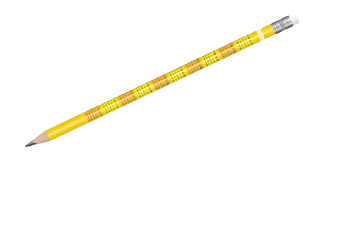 Colorino ołówek z gumką z tabliczką mnożenia mix kolorów