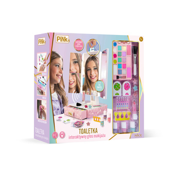 PINK IT TOALETKA INTERAKTYWNY GŁOS MAKIJAŻU