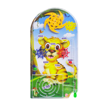 Gra zręcznościowa bilardzik duży flipper edukacyjny dla dzieci