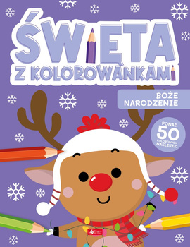Boże Narodzenie. Święta z kolorowankami