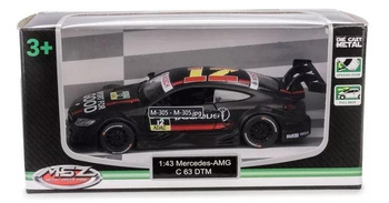 MSZ 1:43 Mercedes-AMG C 63 DTM/67351A/black Daffi