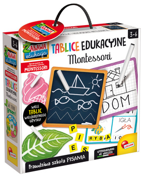 LISCIANI MONTESSORI TABLICE EDUKACYJNE