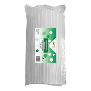 Klej do pistoletu na gorąco krystalicznie przezroczysty 11mm x 300mm 1 kg