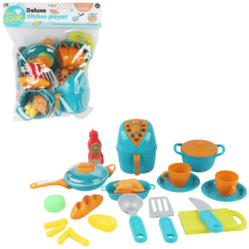 Zestaw naczyń kuchennych stalowych odporne na zarysowania 10 elementów