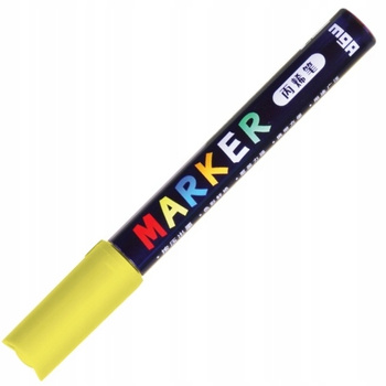 Marker akrylowy 1-2 mm żółty neon MG