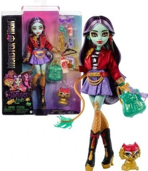 Monster High Lalka Jinafire Long + zwierzątko Mattel