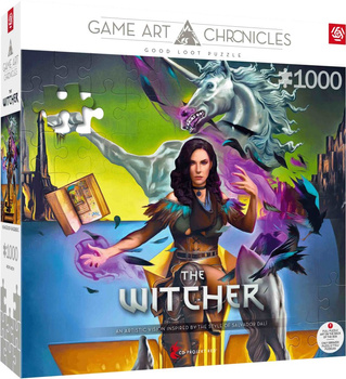 Puzzle 1000 Game Art Chronicles: The Witcher Yennefer Salvadore Dali