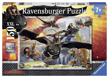 Puzzle XXL 150 Jak wytresować smoka Ravensburger