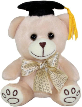 Maskotka Miś biret 12cm Sun-Day