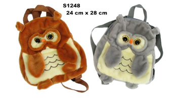 Plecak sowa 24x28cm MIX Sun-Day