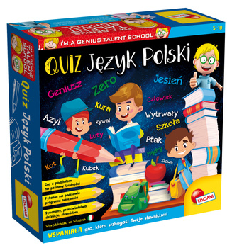 LISCIANI I'M A GENIUS QUIZ - JĘZYK POLSKI