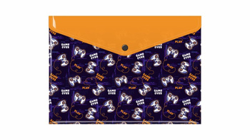 Teczka koperta A4 pp z nadrukiem gamepad