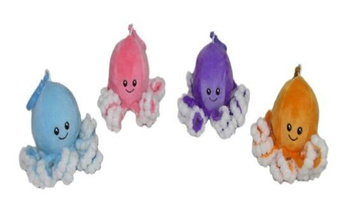 Brelok ośmiornica 14cm MIX Sun-Day