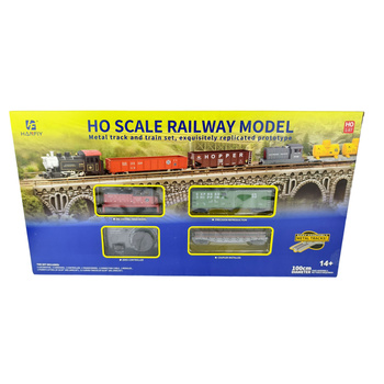 Kolejka Elektryczna H0 Z Zasilaczem W Pudełku Prezent Dla Dzieci