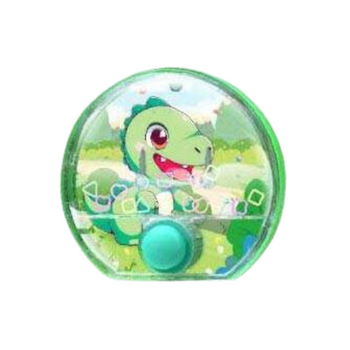 GRA ZRĘCZNOŚCIOWA GRA WODNA Z DINOZAUREM OKRĄGŁA KONSOLA GAMEBOY ZABAWKA