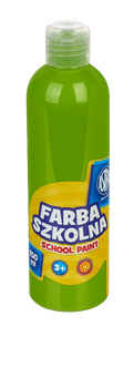 Farby szkolne Astra 250 ml - limonkowa