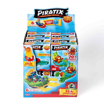 Piratix Shark Treasure Sea Speeder 1szt.mix