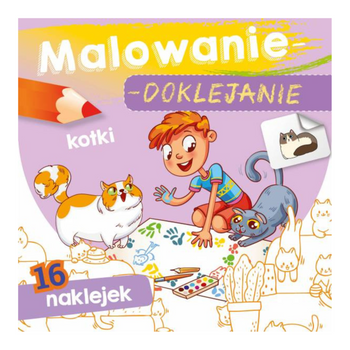 MALOWANIE-DOKLEJANIE. KOTKI