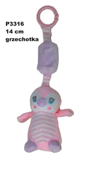 Pingwin grzechotka 14cm Sun-Day