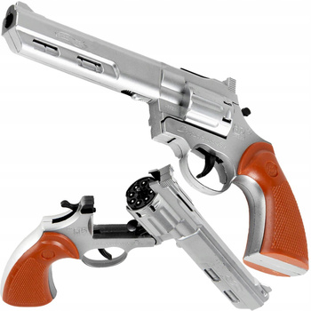 PISTOLET NA KAPISZONY SPŁONKI ZABAWKA DLA DZIECI DŹWIĘKOWA REALISTYCZNA