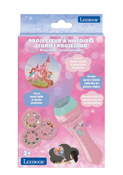 Latarka z projektorem Jednorożec Lexibook LTC050UNI