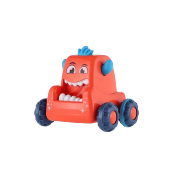 Zabawka Potwór Naciskany Jeżdżący Interaktywny Rozwija Motorykę Dziecka