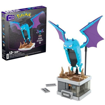 Mega Pokemon - Golbat z ruchem do ustawiania Mattel