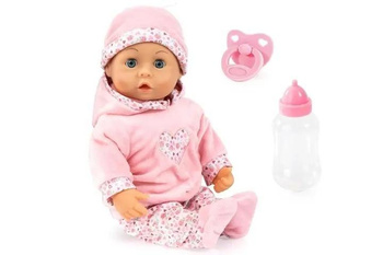 Bobas pierwsze słowa różowy 38cm Bayer Design