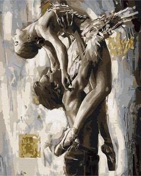 Malowanie po numerach BRUSHME 40x50 cm Elegancki Taniec