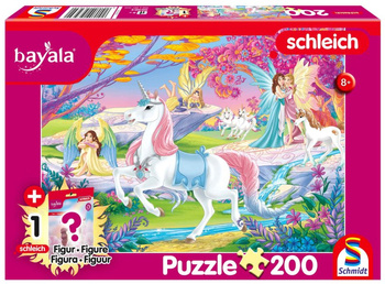 Puzzle 200 Schleich Bayala Magiczna kraina + figurka 113349