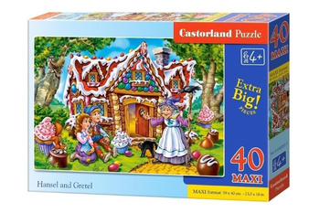 Puzzle 40 maxi - Hansel and Gretel CASTOR Castorland